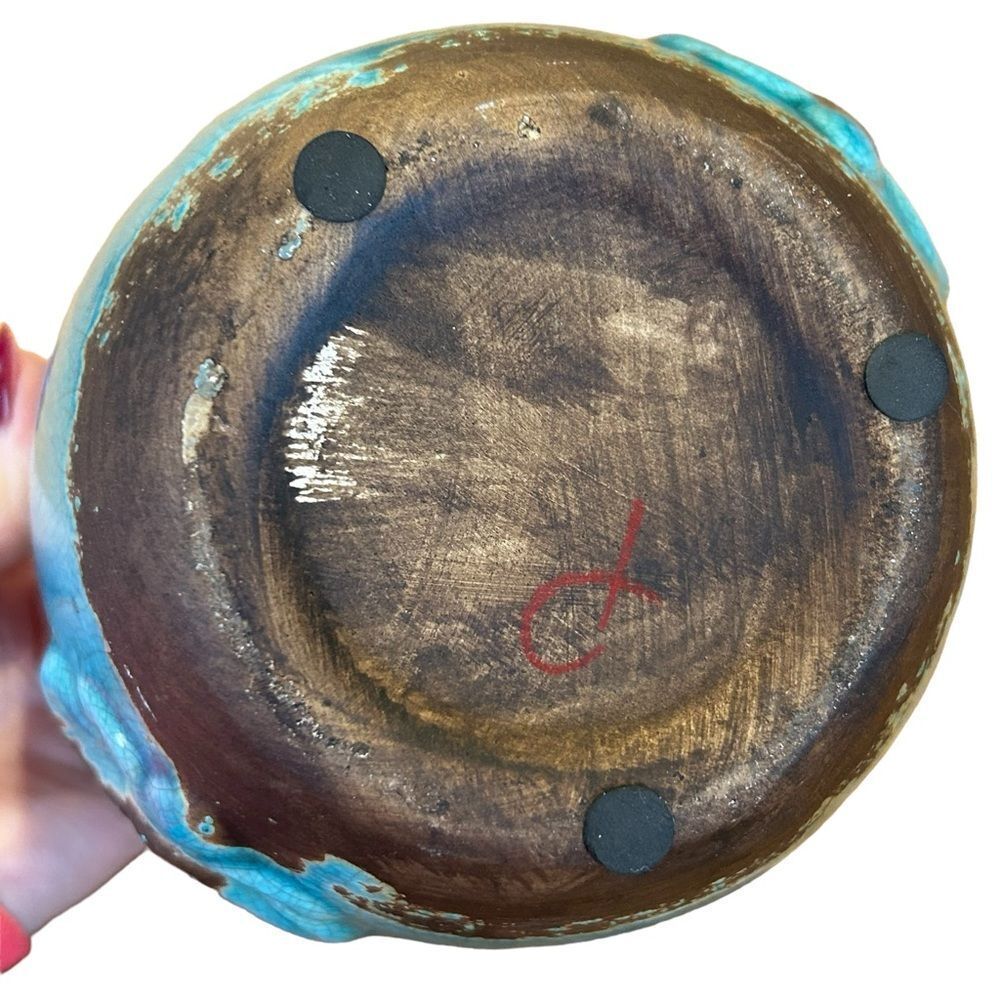 Glazed Terra Cotta Bowl - Picture 6 of 8